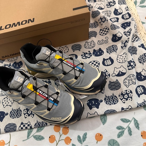 Salomon Xt-6 Series Retro Functional Running Shoes, Blue - Picture 6 of 7